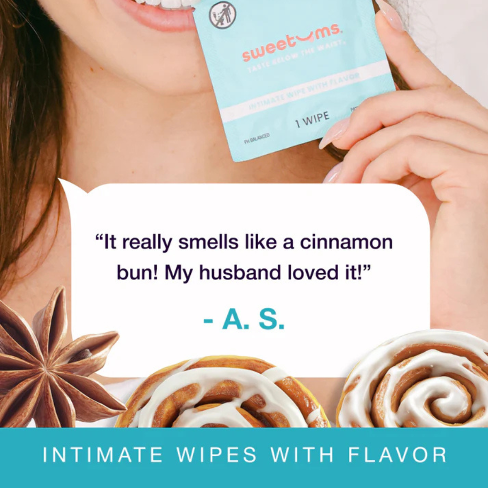 Flavored Intimate Wipes