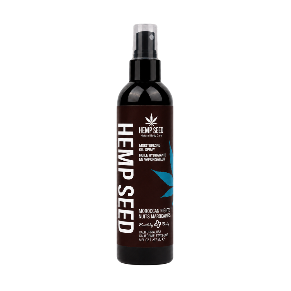 Earthly Body: Hemp Seed Moisturizing Oil Spray - Available in 5 Scents