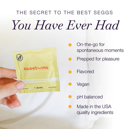 Flavored Intimate Wipes