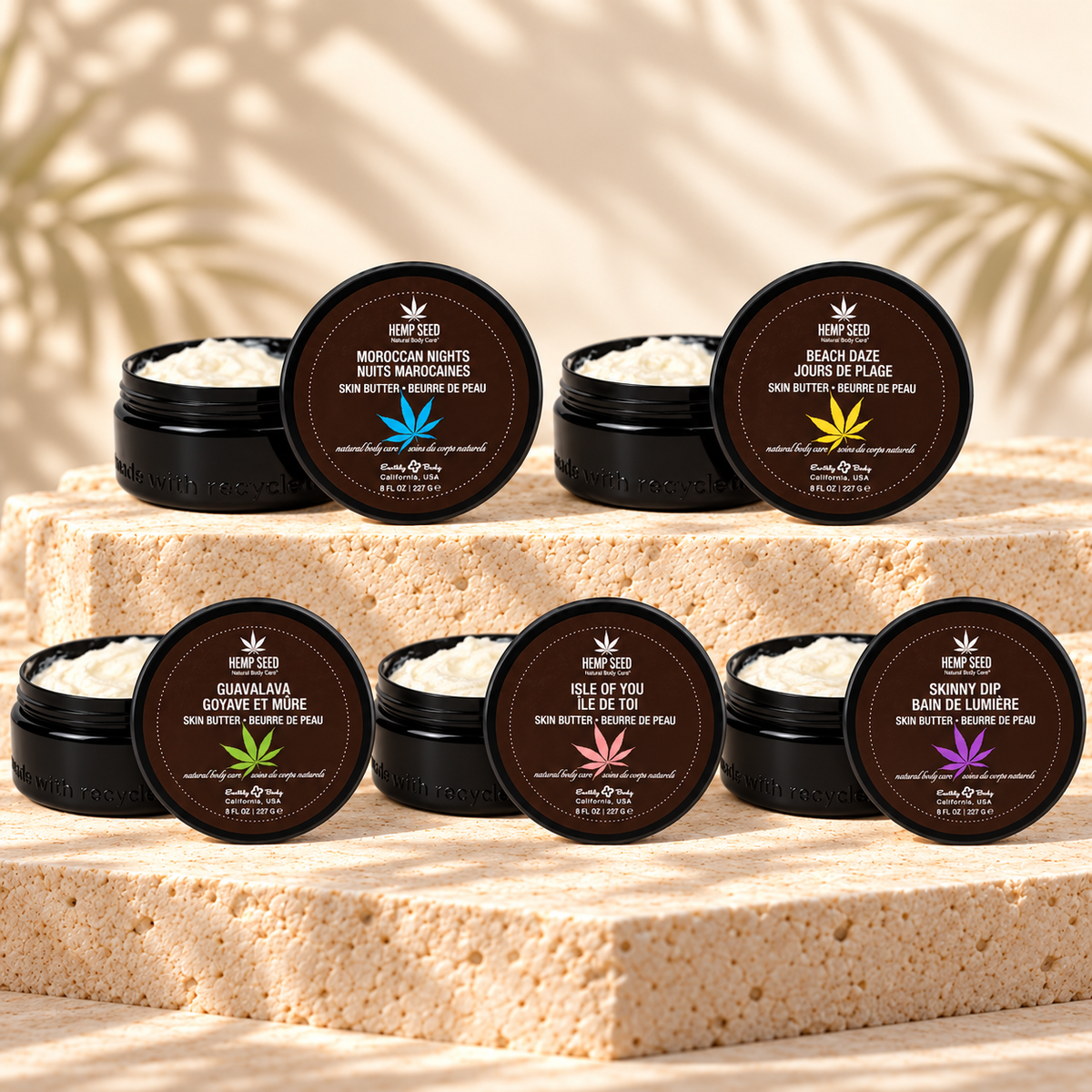 Earthly Body: Hemp Seed Skin Butter (7 Ounce) - Available in 5 Scents