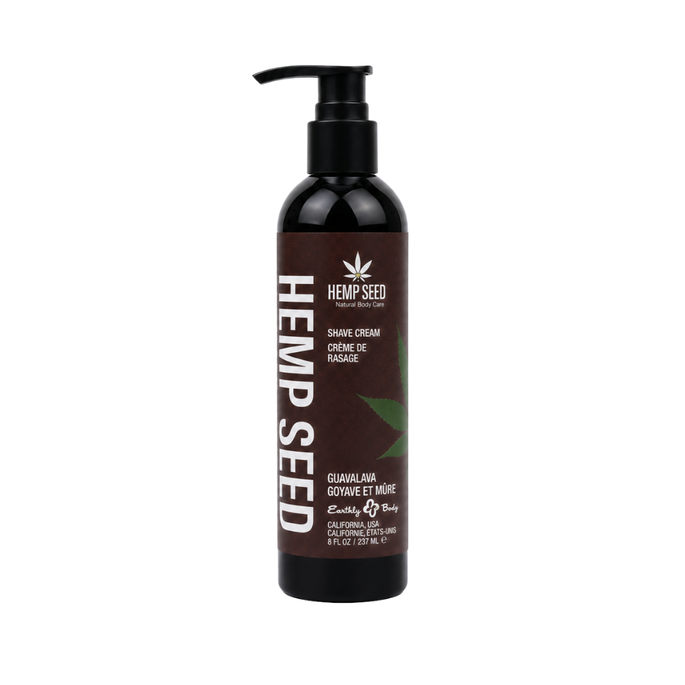 Earthly Body: Hemp Seed Shave Cream - Available in 5 Scents
