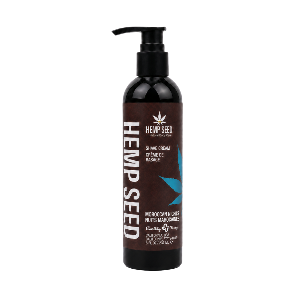 Earthly Body: Hemp Seed Shave Cream - Available in 5 Scents