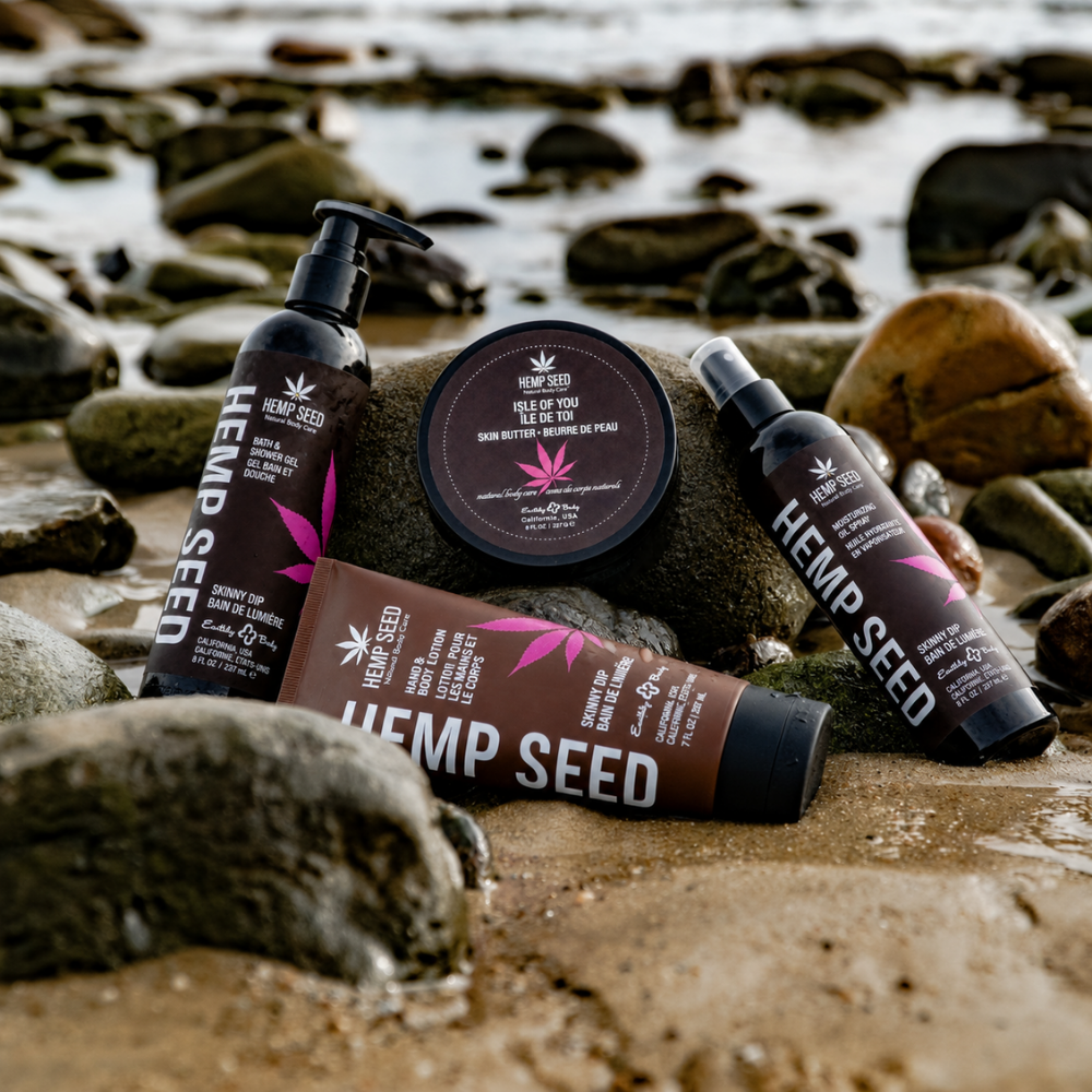 Earthly Body: Hemp Seed Shave Cream - Available in 5 Scents