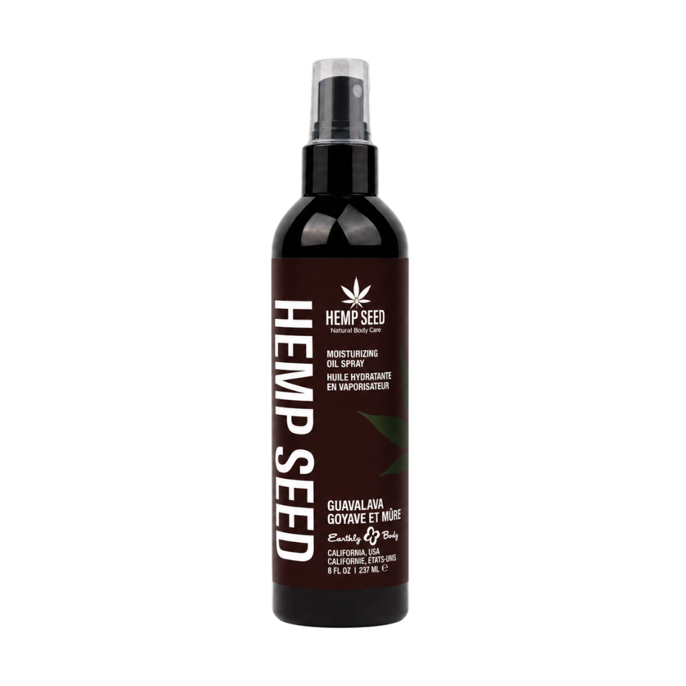 Earthly Body: Hemp Seed Moisturizing Oil Spray - Available in 5 Scents