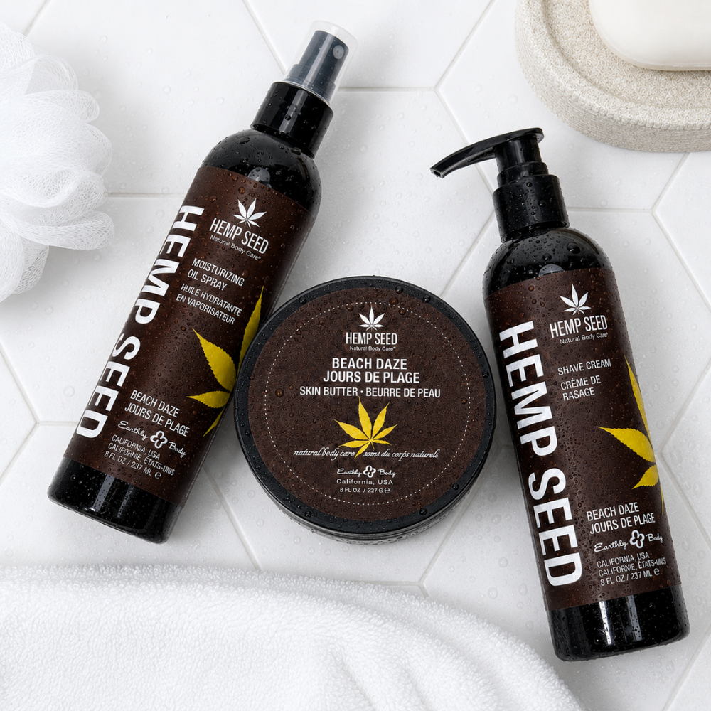 Earthly Body: Hemp Seed Moisturizing Oil Spray - Available in 5 Scents